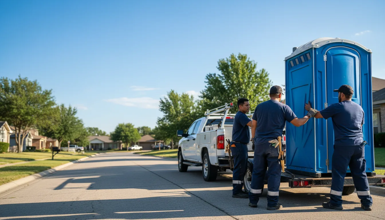 Portable Toilet Rental in St John, KS near me